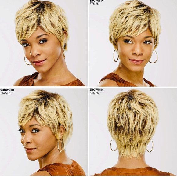 Ombré pixie wig - Picture 2 of 2